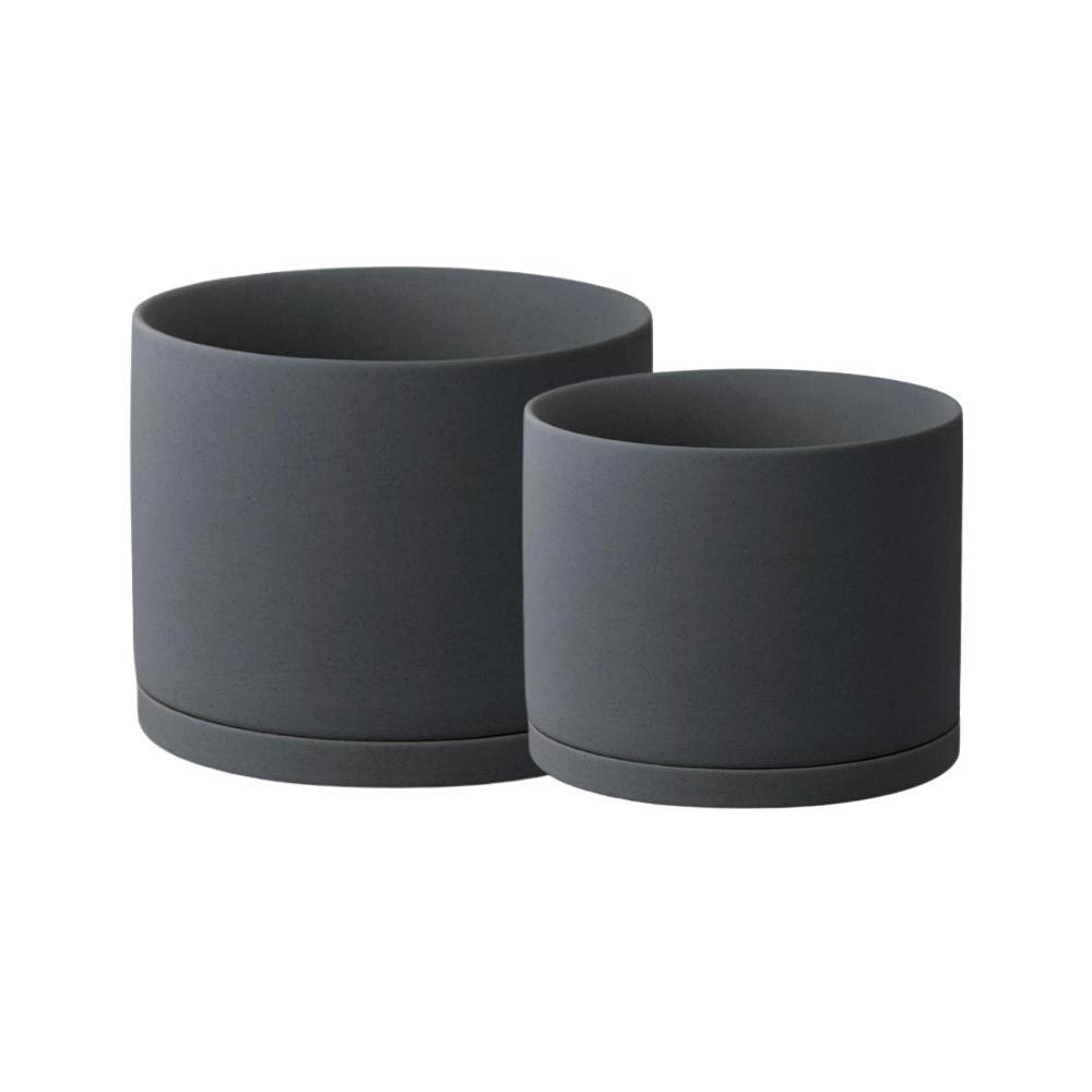 Kinto Plant Pot 191 Dark Grey Small/Medium